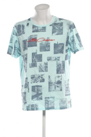 Ανδρικό t-shirt Lee Cooper, Μέγεθος XXL, Χρώμα Μπλέ, Τιμή 17,39 €