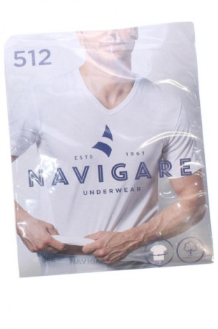 Ανδρικό t-shirt Navigare, Μέγεθος XXL, Χρώμα Λευκό, Τιμή 20,99 €