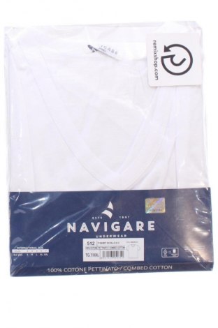 Ανδρικό t-shirt Navigare, Μέγεθος XXL, Χρώμα Λευκό, Τιμή 20,99 €