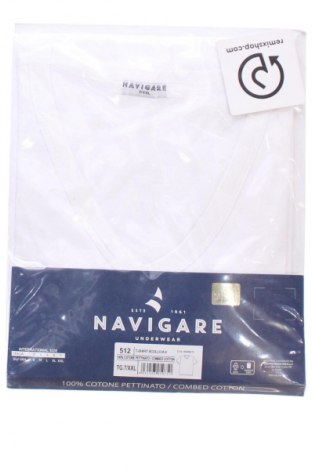 Herren T-Shirt Navigare, Größe XXL, Farbe Weiß, Preis € 22,99