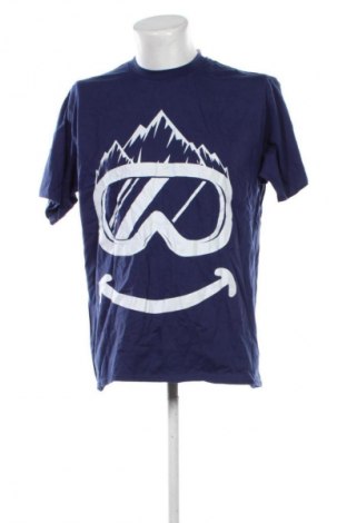 Мъжка тениска Port And Company, Размер XL, Цвят Син, Цена 19,14 лв.