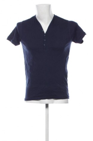 Herren Shirt Pull&Bear, Größe M, Farbe Blau, Preis 10,00 €