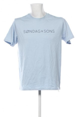 Herren T-Shirt Sondag & Sons, Größe L, Farbe Blau, Preis € 20,99
