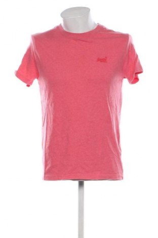 Herren T-Shirt Superdry, Größe M, Farbe Rosa, Preis € 26,99