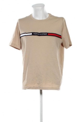 Herren T-Shirt Tommy Hilfiger, Größe XL, Farbe Beige, Preis € 54,99