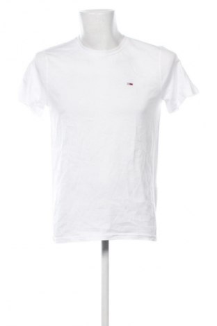 Herren Shirt Tommy Jeans, Größe M, Farbe Weiß, Preis 51,99 €
