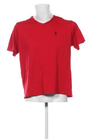 Pánské tričko  U.S. Polo Assn., Velikost M, Barva Červená, Cena  342,00 Kč