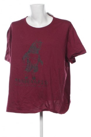 Ανδρικό t-shirt Unbranded, Μέγεθος 5XL, Χρώμα Βιολετί, Τιμή 9,72 €