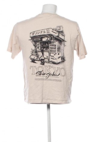 Ανδρικό t-shirt Xside, Μέγεθος M, Χρώμα  Μπέζ, Τιμή 9,72 €