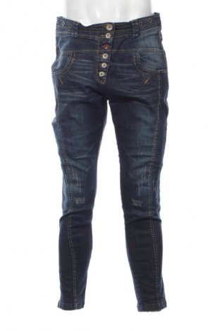 Blugi de bărbați Junona, Mărime L, Culoare Albastru, Preț 126,32 Lei