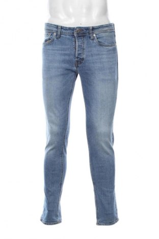 Blugi de bărbați Pull&Bear, Mărime M, Culoare Albastru, Preț 103,03 Lei