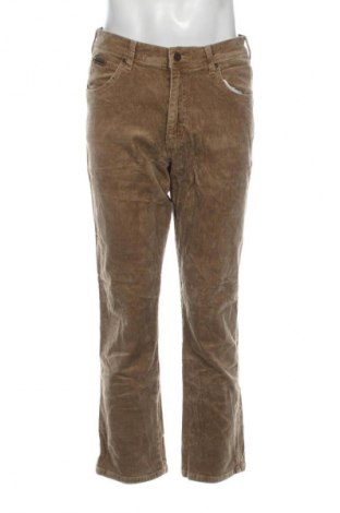 Pantaloni raiați de bărbați Wrangler, Mărime M, Culoare Maro, Preț 96,99 Lei