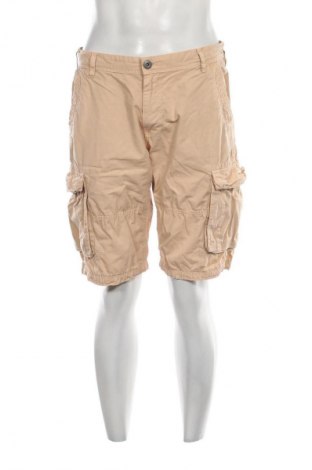 Męskie szorty Smog, Rozmiar L, Kolor Beżowy, Cena 66,67 zł