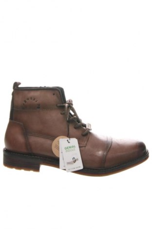 Мъжки обувки Bugatti, Размер 46, Цвят Кафяв, Цена 177,99 лв.