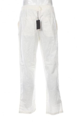 Ανδρικό παντελόνι Anerkjendt, Μέγεθος L, Χρώμα Λευκό, Τιμή 95,99 €