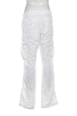 Męskie spodnie Clockhouse, Rozmiar L, Kolor Biały, Cena 38,99 zł