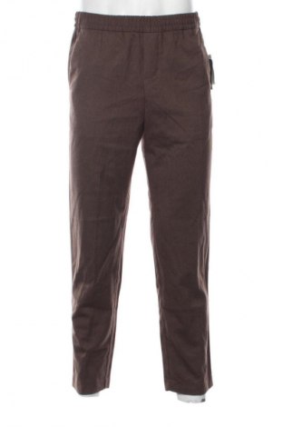 Мъжки панталон H&M, Размер S, Цвят Кафяв, Цена 61,94 лв.