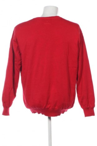 Herrenpullover Backtee, Größe 3XL, Farbe Rot, Preis 31,82 €