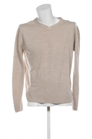 Ανδρικό πουλόβερ Blue Seven, Μέγεθος L, Χρώμα  Μπέζ, Τιμή 10,99 €