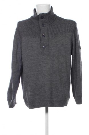 Мъжки пуловер Bugatti, Размер 3XL, Цвят Сив, Цена 130,77 лв.