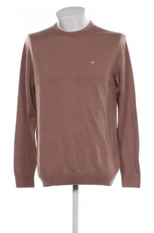 Pulover de bărbați Calvin Klein, Mărime L, Culoare Bej, Preț 634,99 Lei