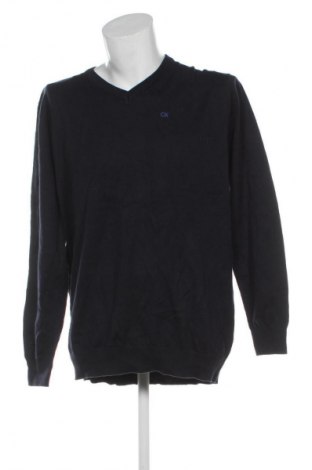 Męski sweter Calvin Klein, Rozmiar XXL, Kolor Niebieski, Cena 103,99 zł