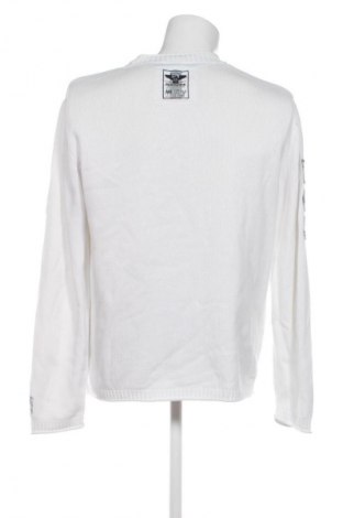 Herrenpullover Camp David, Größe L, Farbe Weiß, Preis 22,99 €