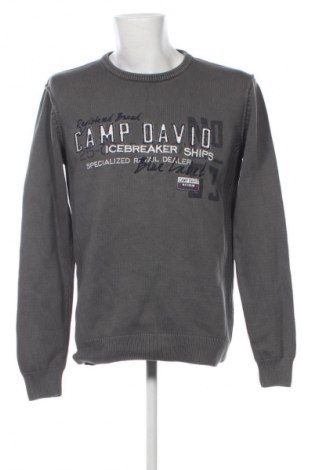 Pulover de bărbați Camp David, Mărime L, Culoare Gri, Preț 163,00 Lei