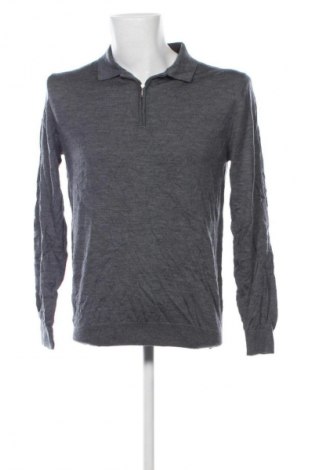 Herrenpullover Dressmann, Größe L, Farbe Grau, Preis 14,99 €