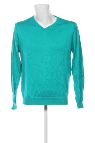 Pánsky sveter  Dressmann, Veľkosť L, Farba Zelená, Cena  14,95 €