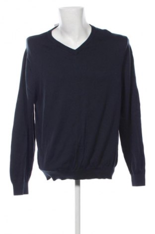 Herrenpullover Dressmann, Größe XXL, Farbe Blau, Preis 18,59 €