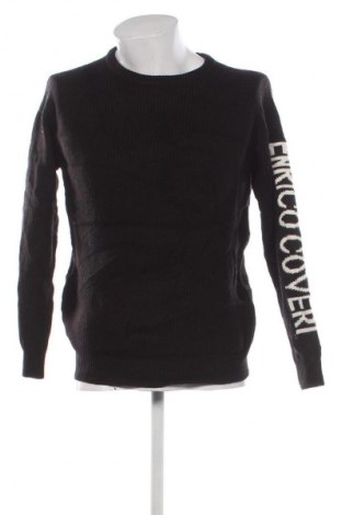 Ανδρικό πουλόβερ Enrico Coveri, Μέγεθος L, Χρώμα Μαύρο, Τιμή 17,99 €