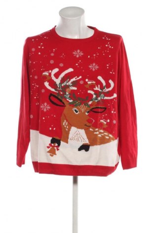 Męski sweter Esmara, Rozmiar XXL, Kolor Czerwony, Cena 60,99 zł