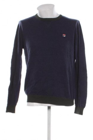 Męski sweter FILA, Rozmiar L, Kolor Niebieski, Cena 77,99 zł