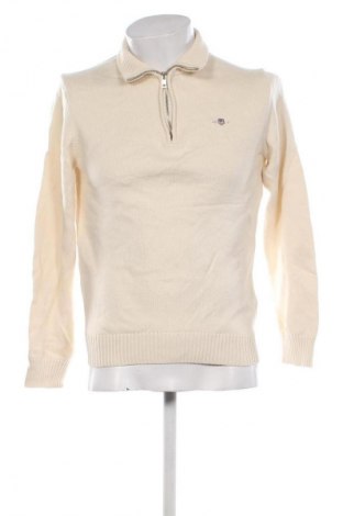 Herrenpullover Gant, Größe S, Farbe Ecru, Preis 56,99 €