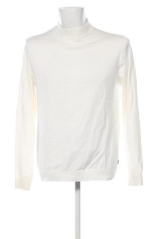 Herrenpullover Jack & Jones, Größe L, Farbe Weiß, Preis € 20,99