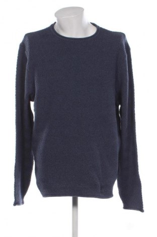 Męski sweter John Baner, Rozmiar XXL, Kolor Niebieski, Cena 58,99 zł