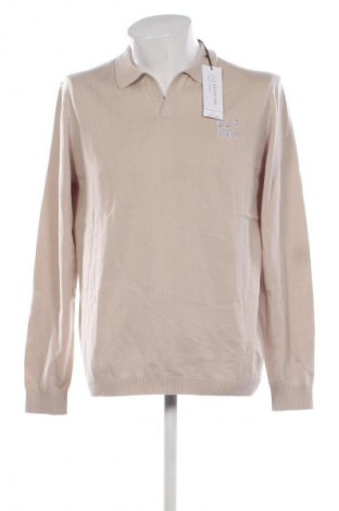 Herrenpullover Keystone, Größe L, Farbe Beige, Preis € 72,99