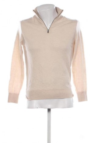 Herrenpullover Massimo Dutti, Größe M, Farbe Beige, Preis 32,99 €