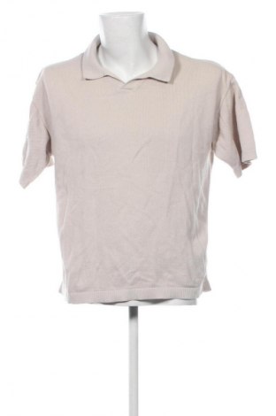 Pulover de bărbați Originals By Jack & Jones, Mărime M, Culoare Bej, Preț 87,46 Lei