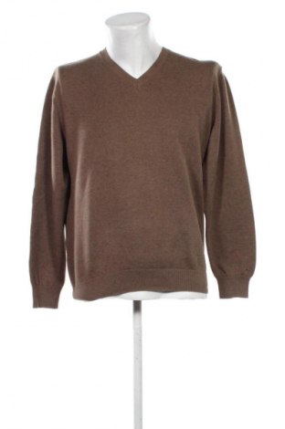 Мъжки пуловер Pierre Cardin, Размер M, Цвят Кафяв, Цена 62,00 лв.