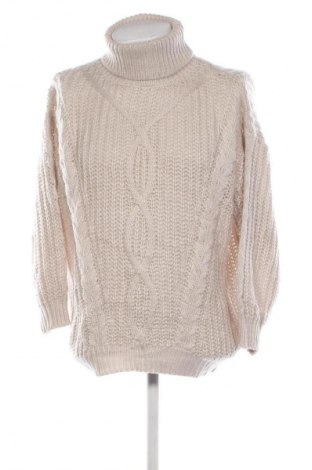 Ανδρικό πουλόβερ SHEIN, Μέγεθος L, Χρώμα Εκρού, Τιμή 9,99 €