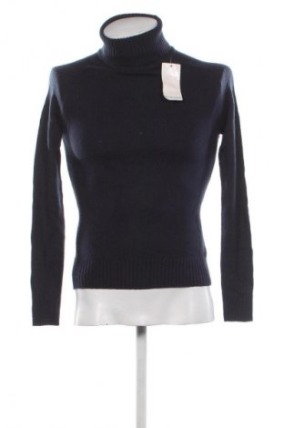 Мъжки пуловер Terranova, Размер S, Цвят Син, Цена 21,99 лв.