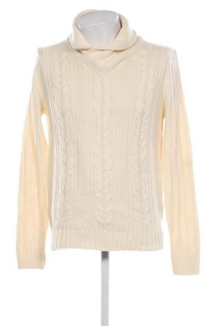 Męski sweter Terranova, Rozmiar L, Kolor ecru, Cena 45,99 zł