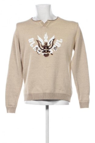 Pulover de bărbați Unbranded, Mărime L, Culoare Bej, Preț 92,00 Lei