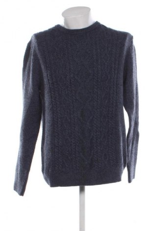 Pulover de bărbați Zara, Mărime XL, Culoare Albastru, Preț 68,99 Lei