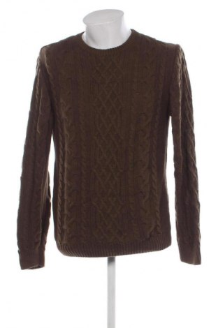 Мъжки пуловер Zara, Размер L, Цвят Кафяв, Цена 21,99 лв.