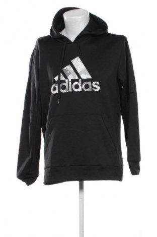 Ανδρικό φούτερ Adidas, Μέγεθος L, Χρώμα Μαύρο, Τιμή 28,13 €