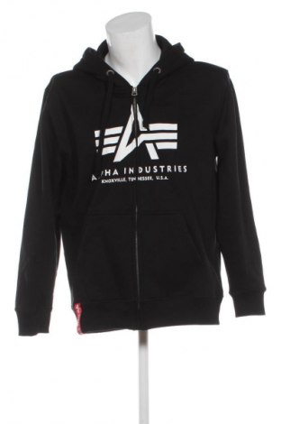 Pánska mikina  Alpha Industries, Veľkosť L, Farba Čierna, Cena  38,95 €