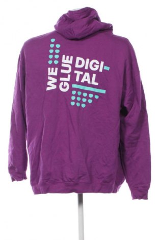 Pánská mikina  Just hoods, Velikost XXL, Barva Fialová, Cena  494,00 Kč